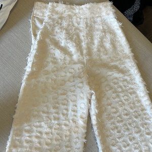 Zara Fuzzy Wide Leg Pant